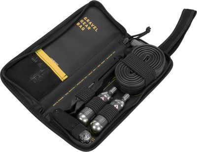 Topeak Gravel Gear Bag and Repair Kit - Black - Without CO2/Tubes}, Black