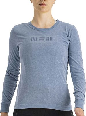 Sportful Giara Women's Tee Long Sleeve AW21 - Blue Sea - XL}, Blue Sea