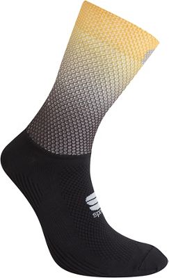 Sportful Race Mid Socks AW21 - Black Yellow, Black Yellow