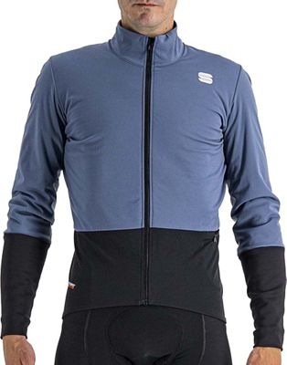 Sportful Total Comfort Jacket AW21 - Blue Sea Black - XXXL}, Blue Sea Black