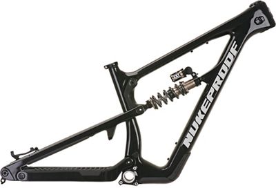 Nukeproof Mega 297 Carbon Frame (EXT Shock) - Black - L}, Black