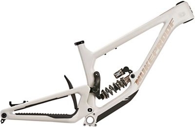 Nukeproof Giga 297 Carbon Frame (EXT Shock) - White - S}, White