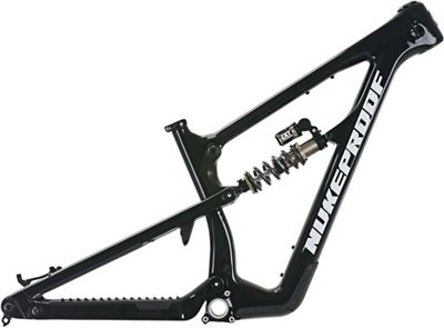 Nukeproof Mega 290 Carbon Frame (EXT Shock) - Black - M}, Black