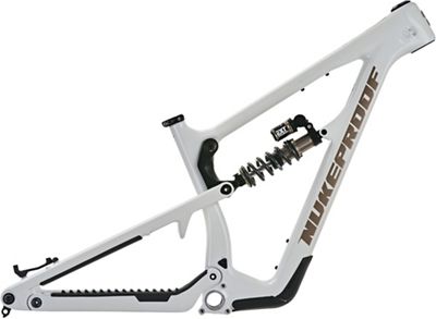 Nukeproof Mega 290 Carbon Frame (EXT Shock) - White - XL}, White