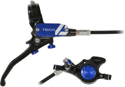 Hope Tech 4 Trial Zone No.9 Brake - No Rotor - Bleu - LH, Bleu