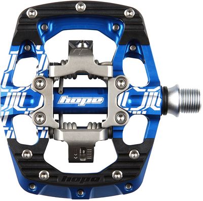 Hope Union GC Pedals - Blue, Blue