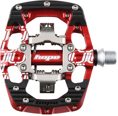 Hope Union GC Pedals - Red, Red