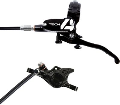 Hope Tech 4 X2 Brake - No Rotor - Black - 1700mm, Black