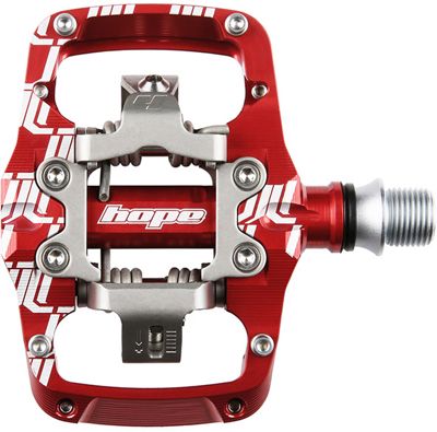 Hope Union TC Pedals - Red, Red