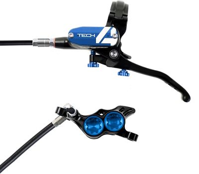 Hope Tech 4 E4 Brake - No Rotor - Bleu - 1700mm, Bleu