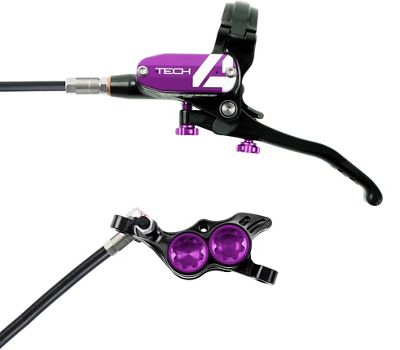 Hope Tech 4 E4 Brake - No Rotor - Violet - 1700mm, Violet