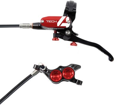 Hope Tech 4 E4 Brake - No Rotor - Rouge - 1700mm, Rouge