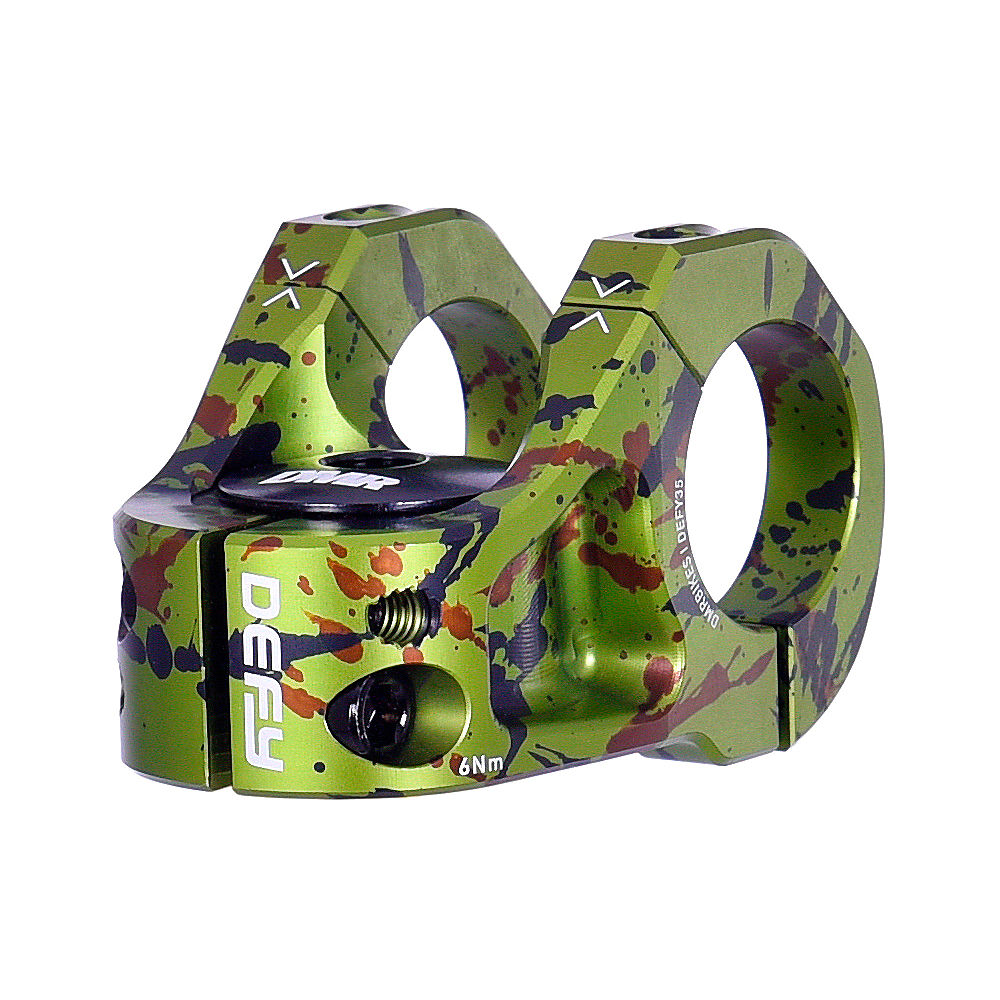 DMR Defy35+ Limited Edition Stem - Liquid Green Camo} - 35.0mm, Liquid Green Camo}