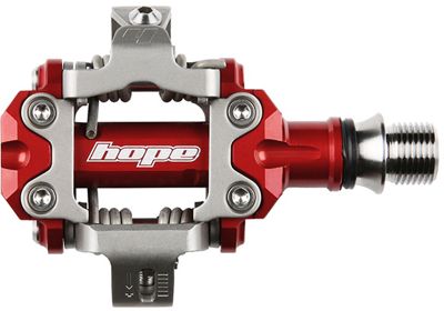 Hope Union RC Pedals - Red, Red