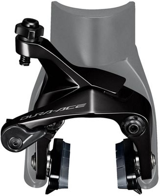 Shimano Dura-Ace R9210 Direct Mount Brake - Black - Rear Seatstay}, Black