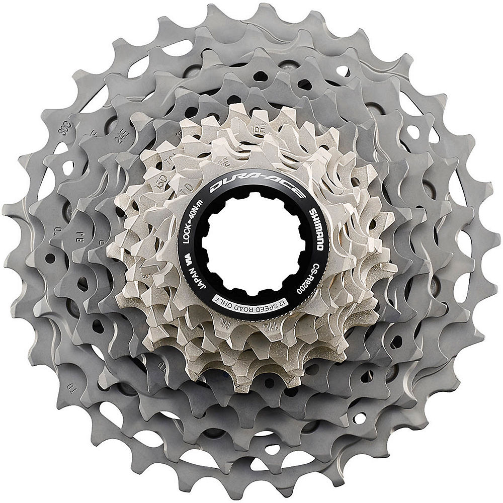 Shimano Dura-Ace R9200 12 Speed Cassette - Argent - 11-28t, Argent