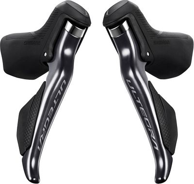 Shimano Ultegra R8150 Di2 12 Speed Shifter Set - Black - Pair}, Black
