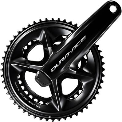 Shimano Dura-Ace R9200 12 Speed Power Meter - Black - 54/40T}, Black