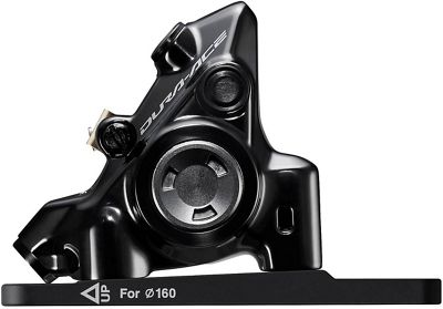 Shimano Dura-Ace R9270 Brake Caliper - Black - Front with adapter}, Black