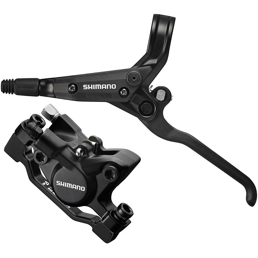 Frein à disque Shimano T445 (levier gauche) - Noir - 850mm 160mm Rotor, Noir