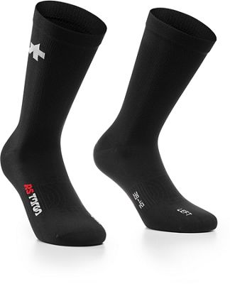 Assos RS Socks TARGA - Black - S}, Black