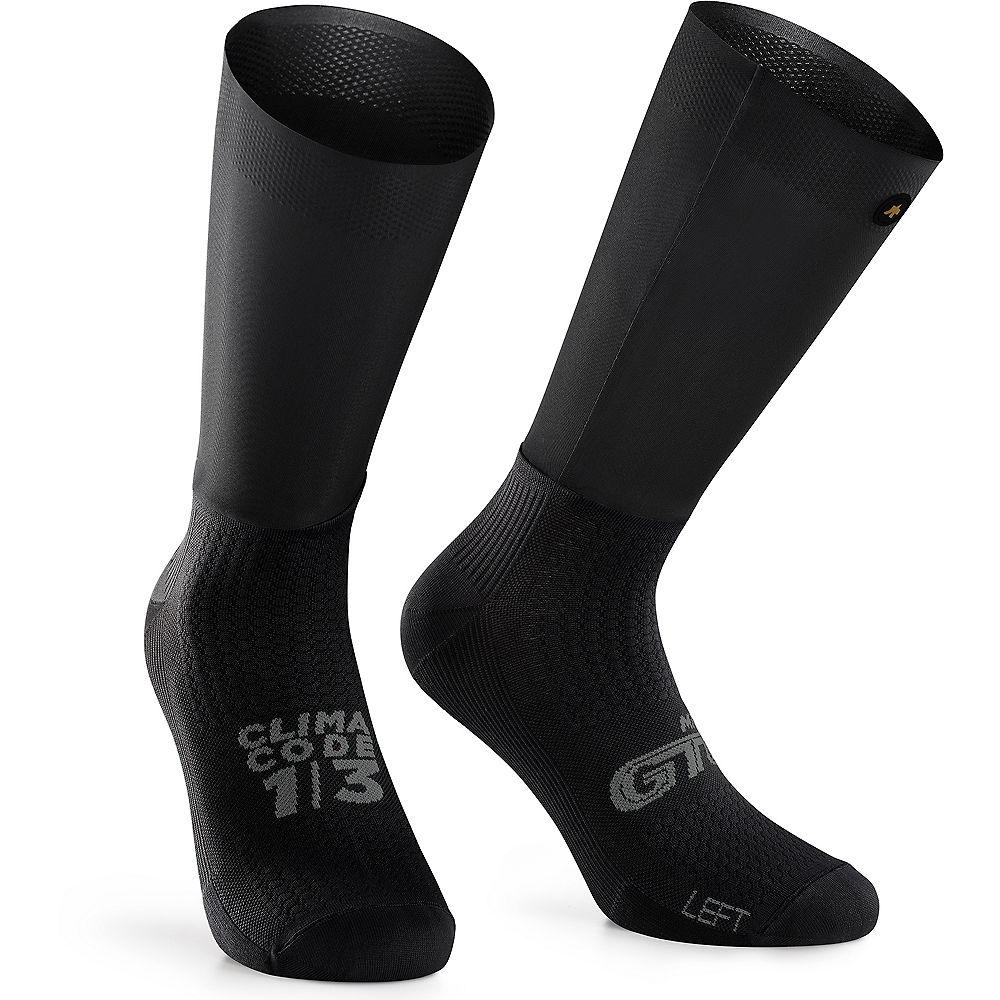 Assos GTO Socks SS22 - Black Series - M}, Black Series