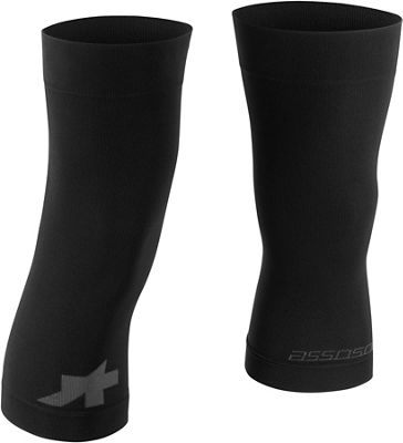 Assos Spring Fall Knee Warmers - Black Series - L}, Black Series