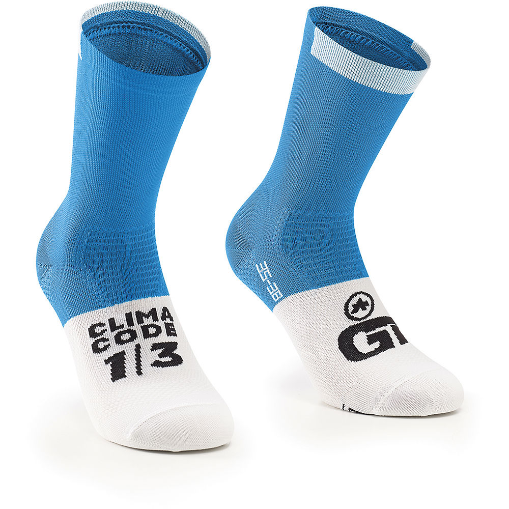 Assos GT Socks C2 - Cyber Blue - S}, Cyber Blue