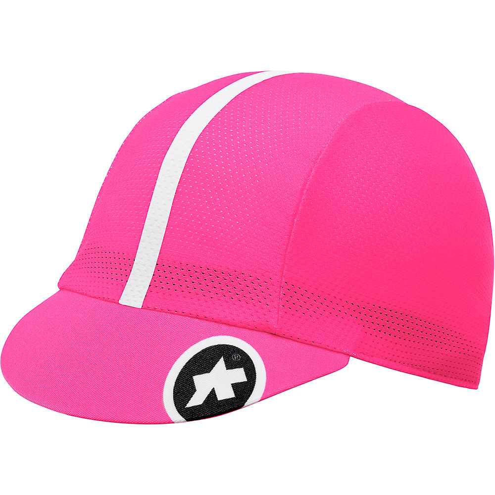 Assos Cycling Cap - Fluo Pink - One Size}, Fluo Pink