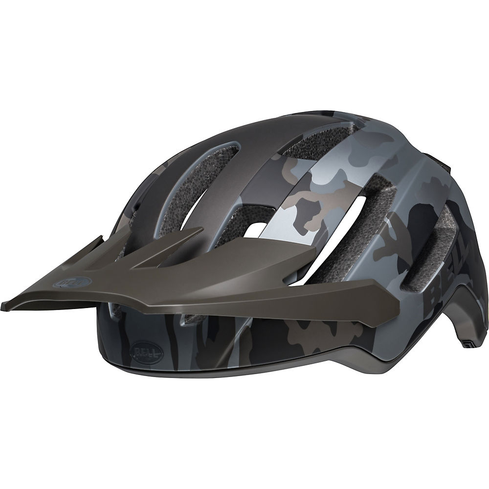 Bell 4Forty Air Helmet (MIPS) 2022 - Matte Black Camo - S}, Matte Black Camo
