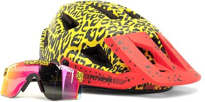 IXS Trigger AM MIPS Helmet plus Pit Viper 2022 - Yellow - M/L}, Yellow