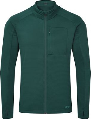 dhb Trail Long Sleeve Thermal Zip Jersey - Teal - L}, Teal