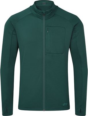 dhb Trail Long Sleeve Thermal Zip Jersey - Teal - M}, Teal