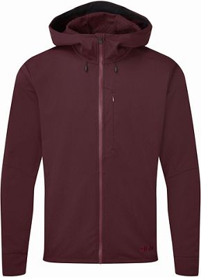 dhb Trail Hooded Softshell Jacket - Red - XL}, Red