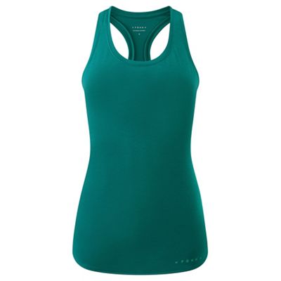 Föhn Women's DriRelease Vest SS21 - Everglade - UK 16}, Everglade