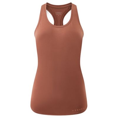 Föhn Women's DriRelease Vest SS21 - Mahogany - UK 8}, Mahogany