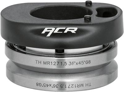 FSA No.55R-ACR-STD Integrated Headset - Black - 1.1/8" - 1.5" Tapered, Black