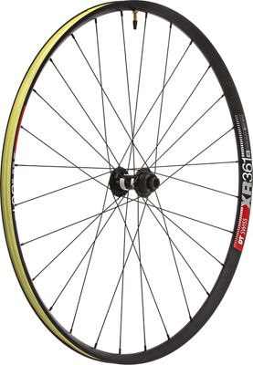 DT Swiss DT 350 on XR 361 Asymmetric Front Wheel - Black - 15 x 100mm, Black