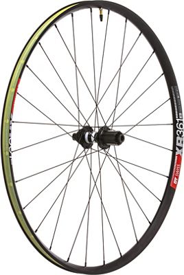 DT Swiss DT 350 on XR 361 Asymmetric Rear Wheel - Black - 12 x 142mm, Black