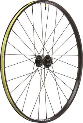 DT Swiss DT 370 on WTB Asym i23p Front Wheel - Black - 12 x 100mm, Black