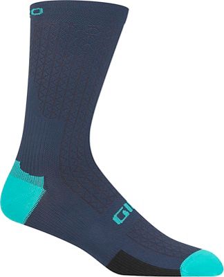 Giro Hrc Team Socks - Phantom Blue-Screaming Teal - XL}, Phantom Blue-Screaming Teal