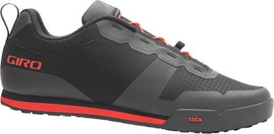 Giro Tracker Fastlace MTB Cycling Shoes 2022 - Black - Bright Red - EU 42}, Black - Bright Red