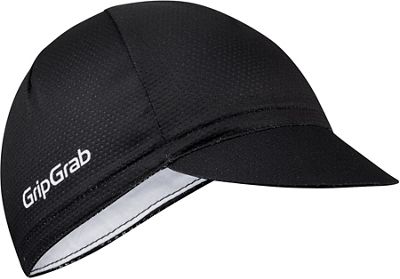 GripGrab Lightweight Summer Cycling Cap SS22 - Black - M/L}, Black