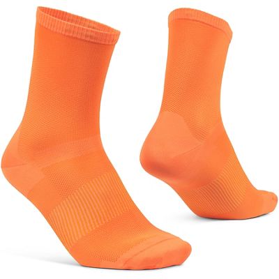 GripGrab Lightweight Airflow Socks SS22 - Orange - XS}, Orange