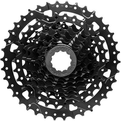 microSHIFT Acolyte H033 8 Speed Cassette - Black - 11-38t, Black