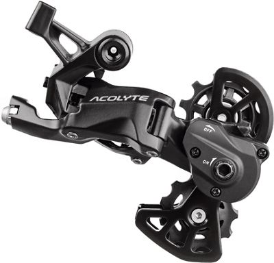 microSHIFT Acolyte M5185S 8 Speed Rear Derailleur - Black - Short Cage, Black