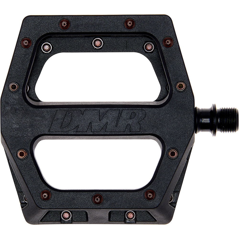 DMR V11 Flat Mountain Bike Pedals Exclusive - Black-Copper Pins, Black-Copper Pins