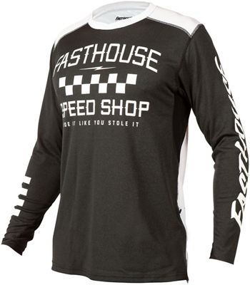 Fasthouse Roam MTB Jersey AW21 - Heather Black - XXL}, Heather Black