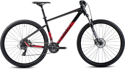 Ghost Kato 27.5 Hardtail Bike 2022 - Black - Riot Red - M, Black - Riot Red