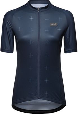 Gore Wear Womens Daily Jersey SS22 - Orbit Blue-White - 42}, Orbit Blue-White